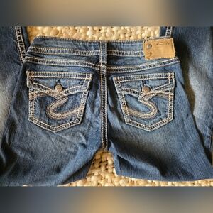 Quicksilver Women's Blue Boot Cut Jeans